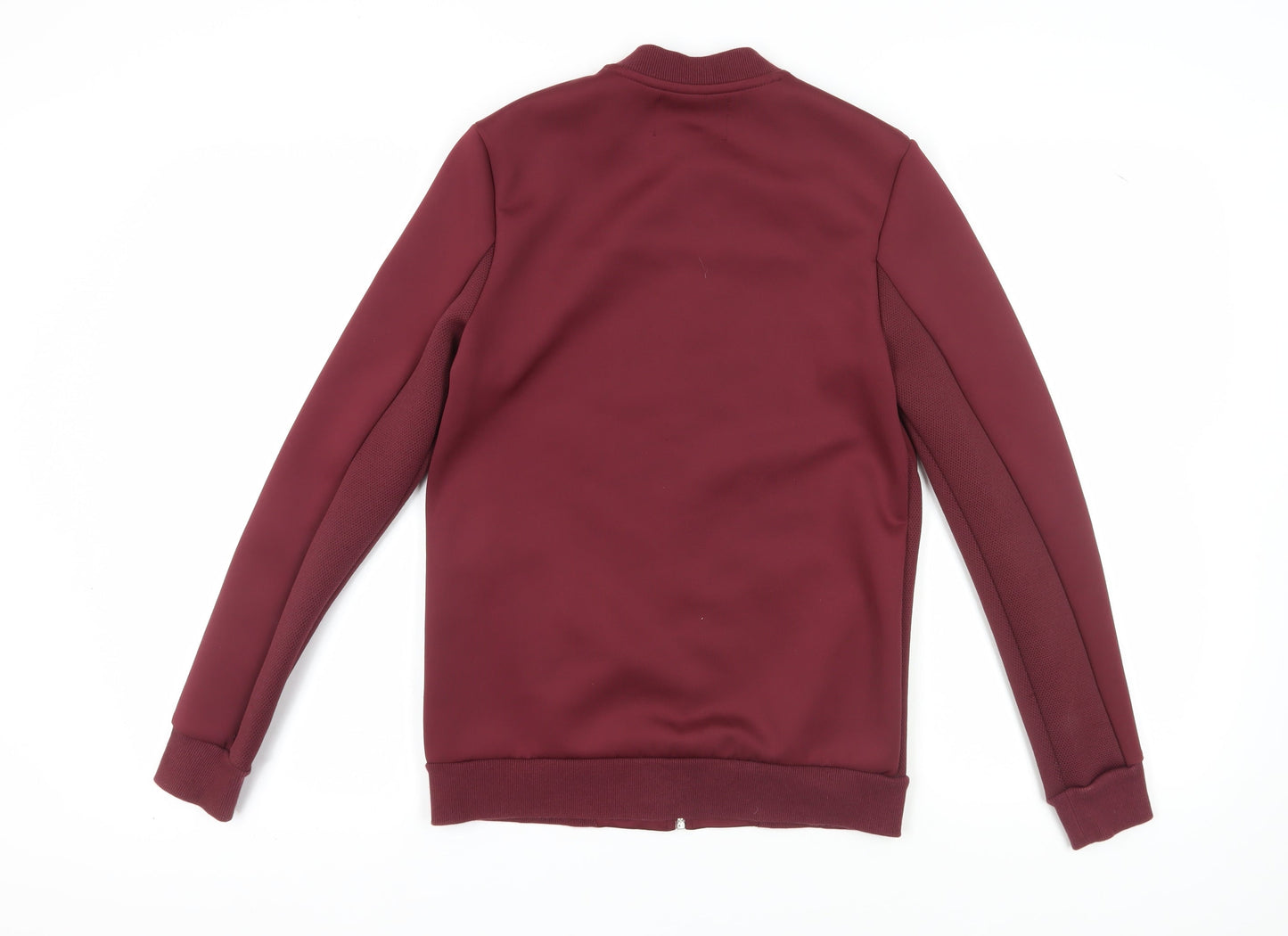 Mens UK Size XS River Island Red Full Zip Sweatshirt