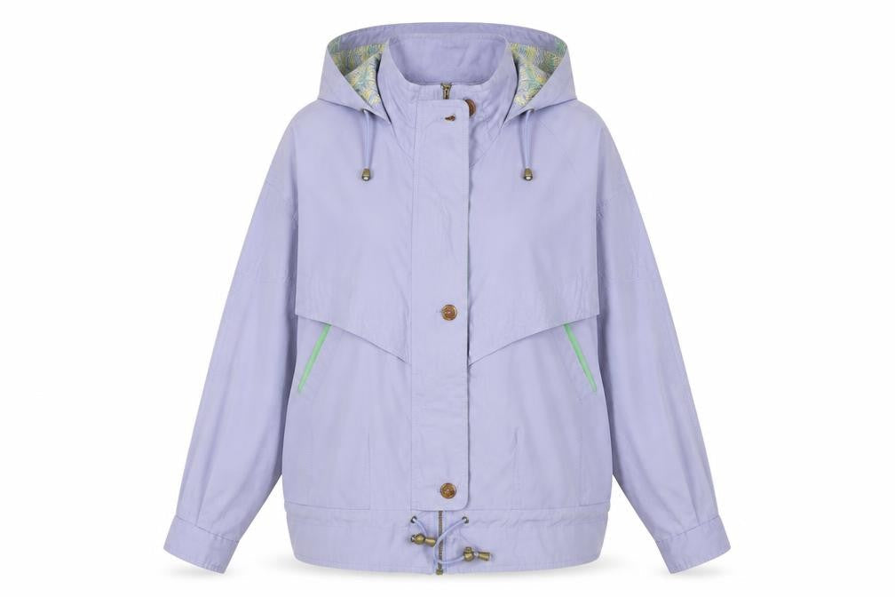 Womens UK Size 14 C&A Purple Anorak Coat