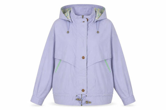 Womens UK Size 14 C&A Purple Anorak Coat