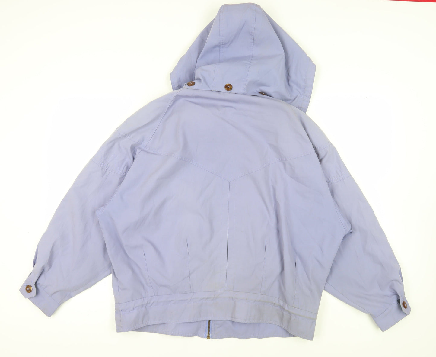 C&A Women's Purple Anorak Jacket Size 14 Relaxed Fit