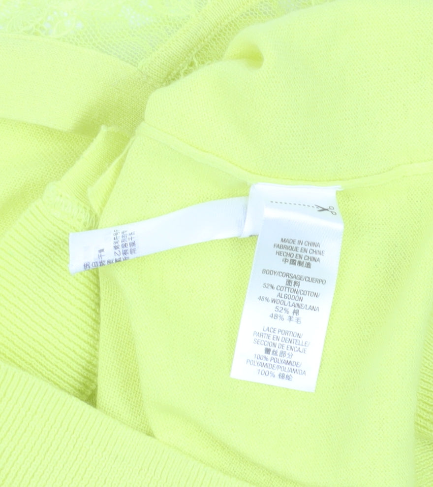 Juicy Couture Women's Green Cardigan S, V-Neck