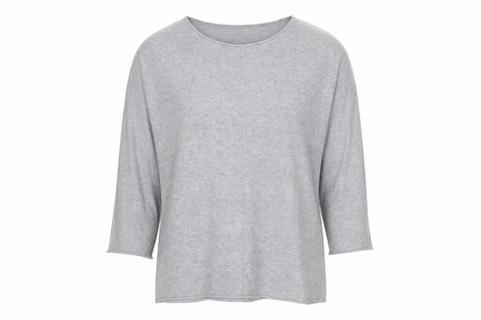 Womens UK Size M EAST Grey Basic Jersey