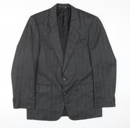 Mens UK Size 40 Burton Regular Grey Suit Jacket