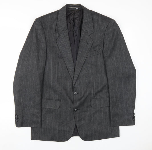 Mens UK Size 40 Burton Regular Grey Suit Jacket