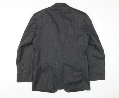 Mens UK Size 40 Burton Regular Grey Suit Jacket