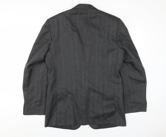 Mens UK Size 40 Burton Regular Grey Suit Jacket