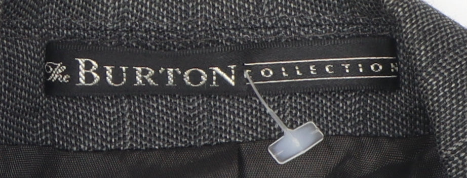 Mens UK Size 40 Burton Regular Grey Suit Jacket