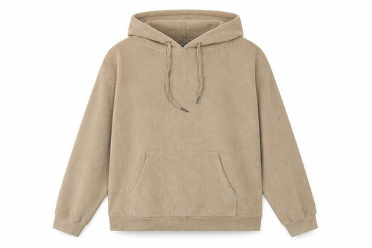 Womens UK Size M Brave Soul Beige Pullover Hoodie