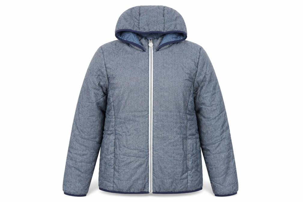 Womens UK Size M Nathalie Andersen Blue Puffer Jacket