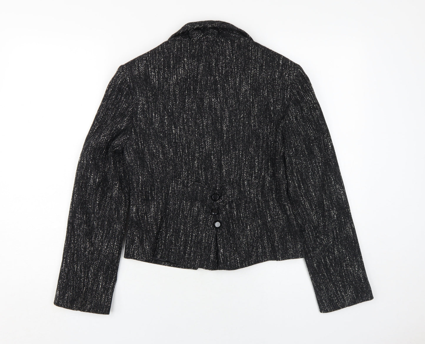 Principles Petite Black Cropped Jacket - Size 8