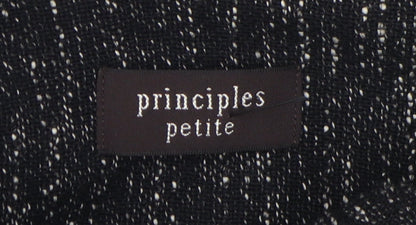 Principles Petite Black Cropped Jacket - Size 8
