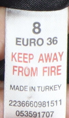 Principles Petite Black Cropped Jacket - Size 8