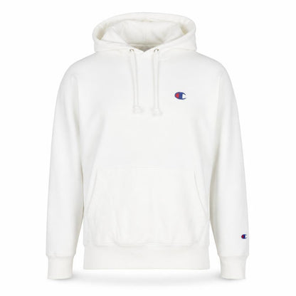 Mens UK Size L Champion White Pullover Hoodie