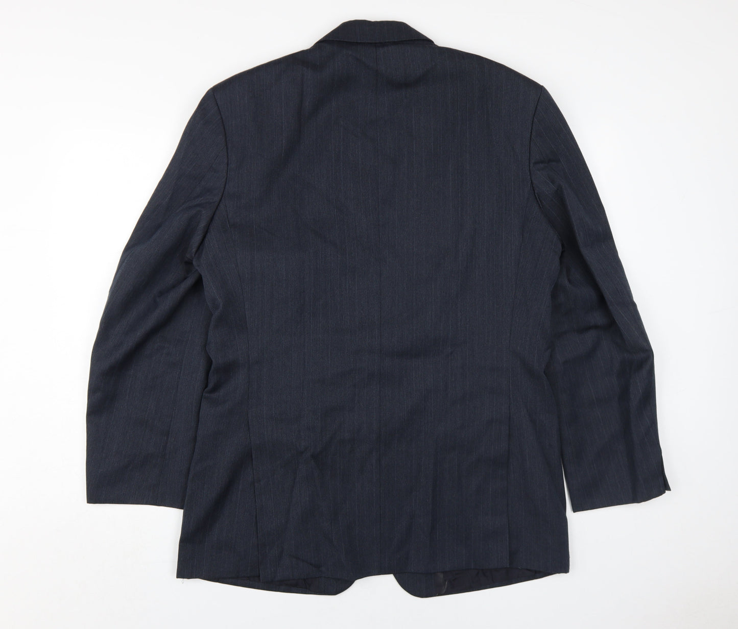 Mens UK Size 40 Marks and Spencer Regular Blue Suit Jacket