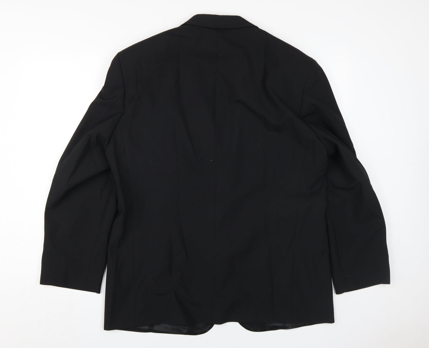 Mens UK Size 42 Marks and Spencer Regular Black Suit Tuxedo