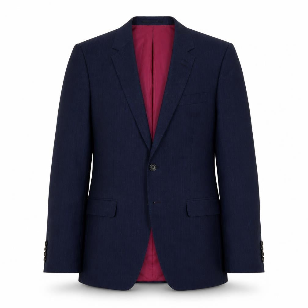 Mens UK Size 36 Marks and Spencer Regular Blue Suit Jacket