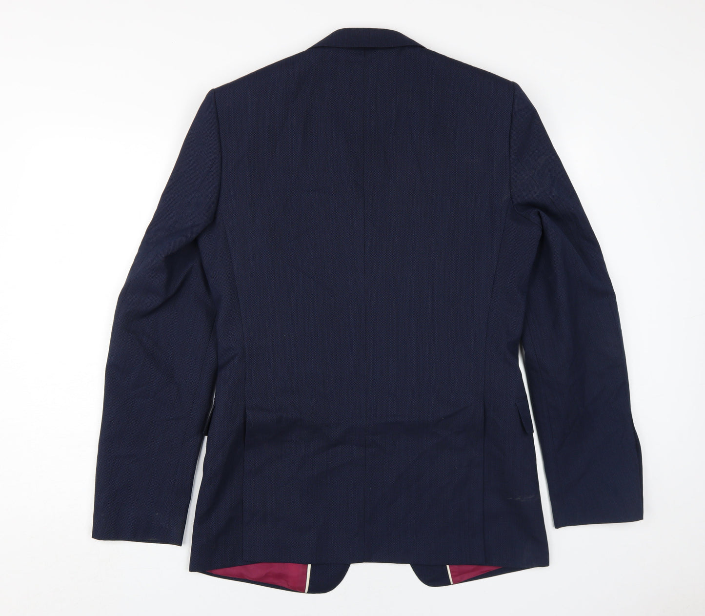 Mens UK Size 36 Marks and Spencer Regular Blue Suit Jacket