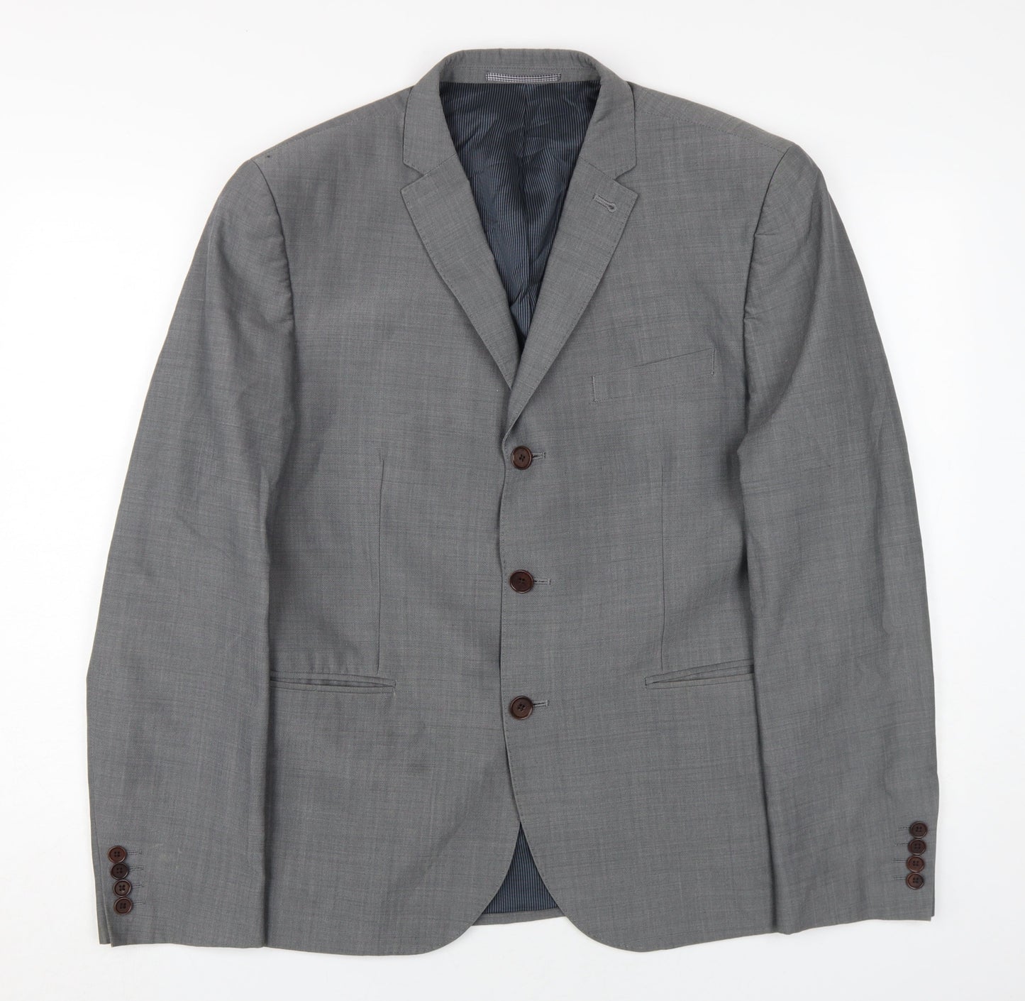 Mens UK Size 42 NEXT Regular Grey Suit Jacket