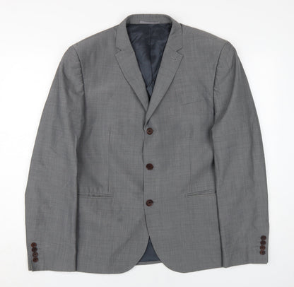 Mens UK Size 42 NEXT Regular Grey Suit Jacket