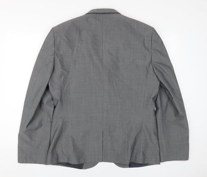 Mens UK Size 42 NEXT Regular Grey Suit Jacket
