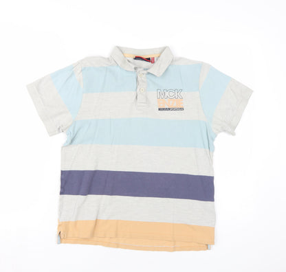 McKenzie Boys Multicoloured Polo Shirt, 13-14 Years, Striped