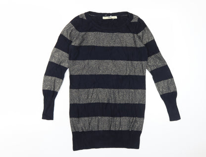 Womens UK Size XS Oasis Black Jumper Jumper
