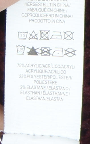 Harry Potter Women's Red Pullover Jumper L