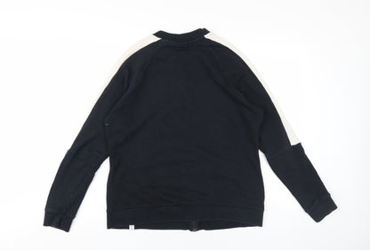 Puma Unisex Black XL Full Zip Sweatshirt