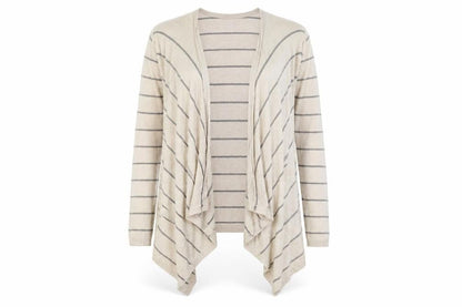 Womens UK Size 8 FatFace Beige Cardigan Jumper