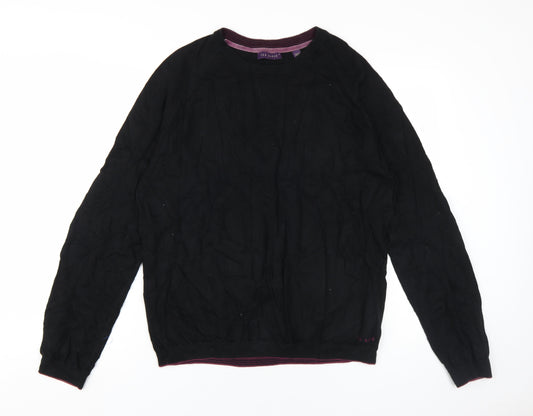 Ted Baker Men's Black 2XL Pullover Jumper