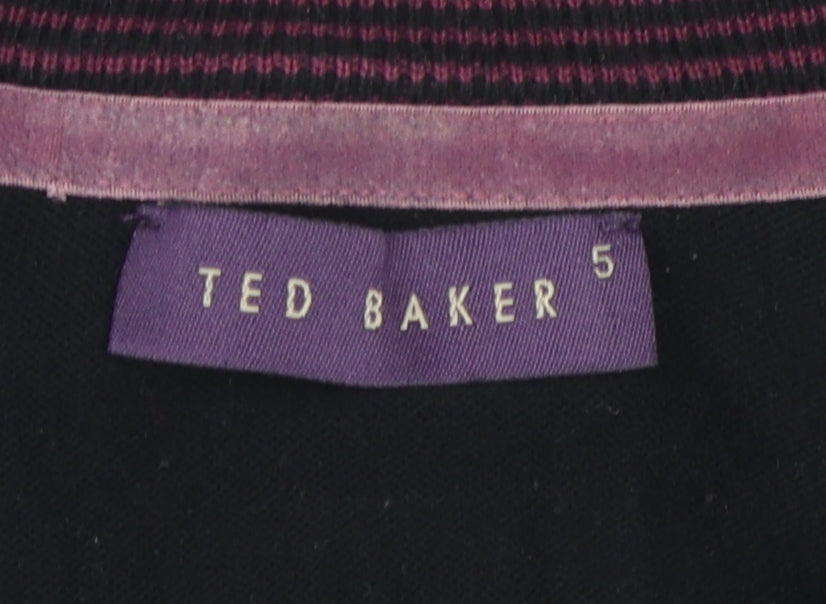 Ted Baker Men's Black 2XL Pullover Jumper