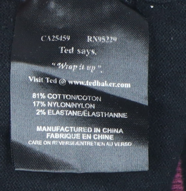 Ted Baker Men's Black 2XL Pullover Jumper