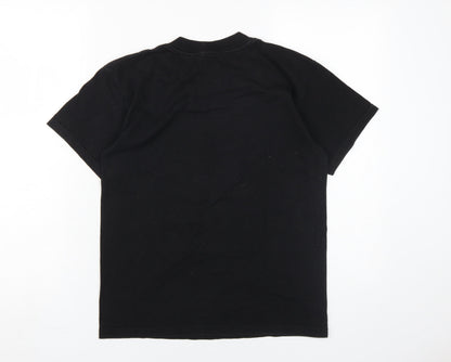 Superman Boys Black Graphic T-Shirt Size 10 Years