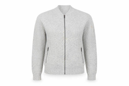 Womens UK Size M Marks and Spencer Grey Full Zip Jumper
