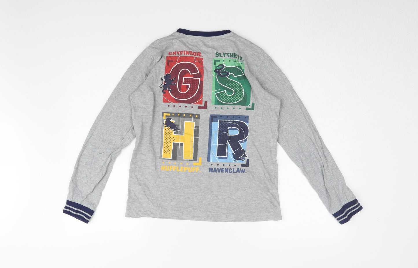 Nutmeg Boys Grey Harry Potter Long Sleeve T-Shirt 13-14 Years