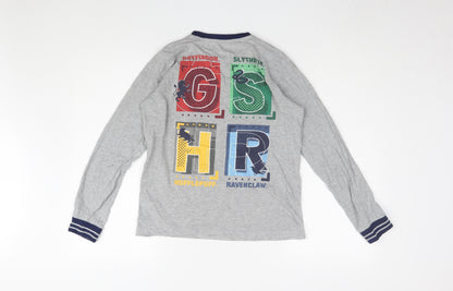 Nutmeg Boys Grey Harry Potter Long Sleeve T-Shirt 13-14 Years