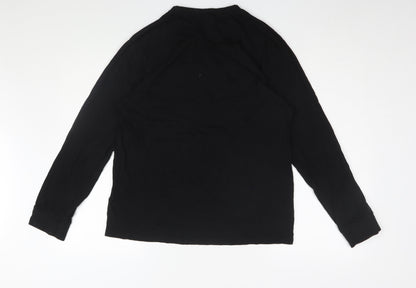 Rick and Morty Black Long Sleeve Graphic T-Shirt