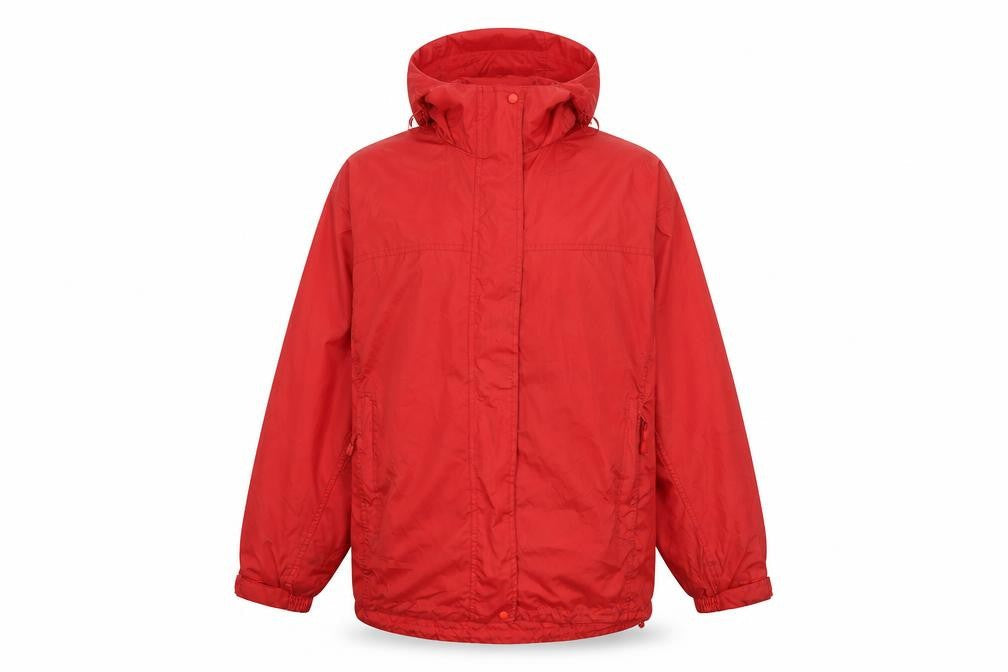 Mens UK Size M Bronte Red Parka Coat