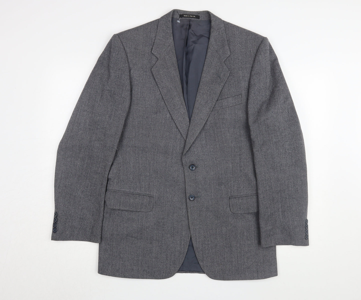 Mens UK Size 38 St Michael Regular Grey Suit Jacket