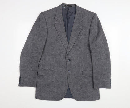 Mens UK Size 38 St Michael Regular Grey Suit Jacket
