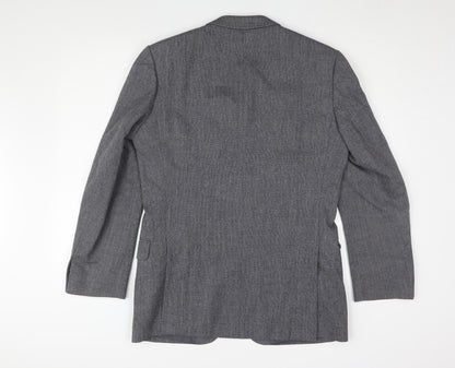 Mens UK Size 38 St Michael Regular Grey Suit Jacket