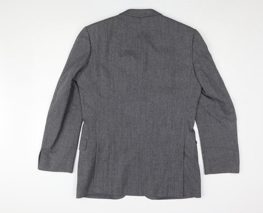 Mens UK Size 38 St Michael Regular Grey Suit Jacket