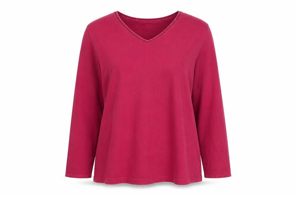 Womens UK Size 20 Hawkshead Red Basic T-Shirt