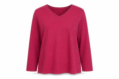 Womens UK Size 20 Hawkshead Red Basic T-Shirt