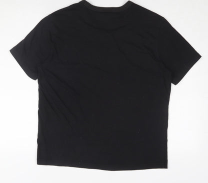 Mens UK Size M Champion Black  T-Shirt