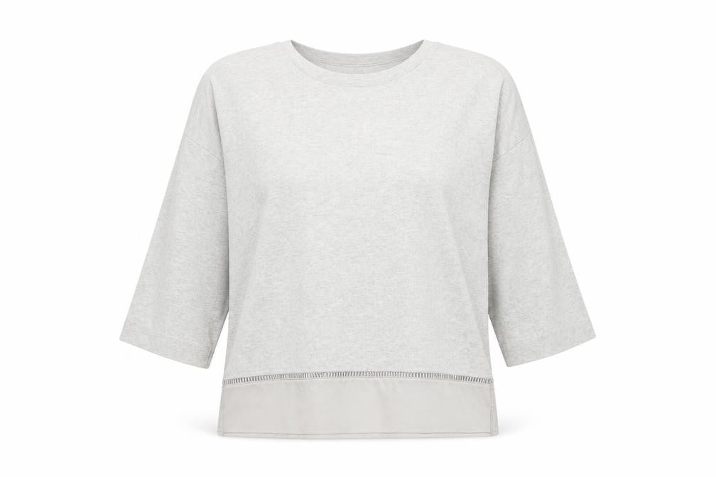 Womens UK Size L Monsoon Grey Pullover Jumper