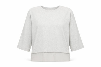 Womens UK Size L Monsoon Grey Pullover Jumper