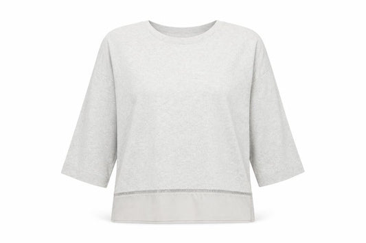 Womens UK Size L Monsoon Grey Pullover Jumper