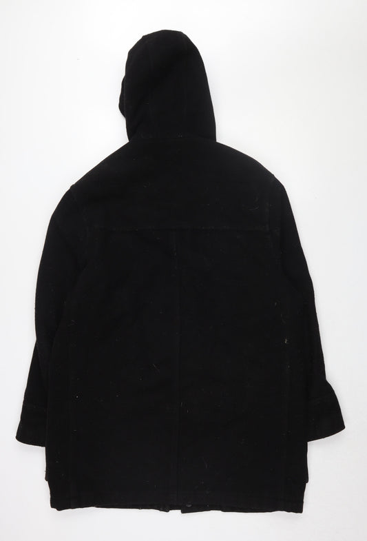 Mens UK Size L NEXT Black Parka Coat