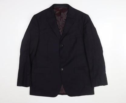 Mens UK Size 42 Marks and Spencer Regular Black Suit Jacket